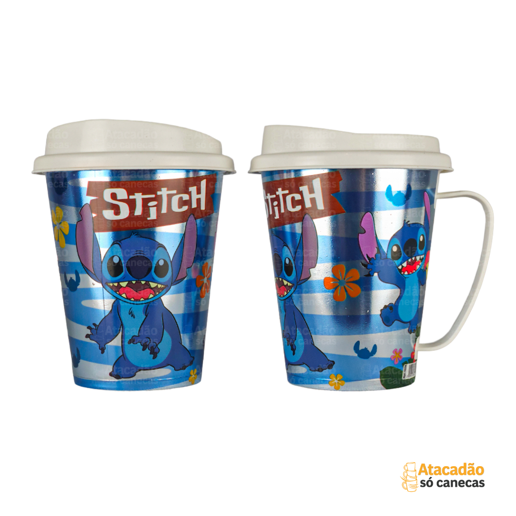 ATACADO 40 CANECAS STITCH | LEMBRANCINHA DE ANIVERSARIO MENINO E MENINA | ESCOLA MERENDA FESTA