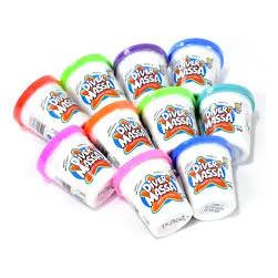 Kit Massinha Modelar 2, 05 ou 10 Potes Sortidos Diver Massa - DiverToys 8077