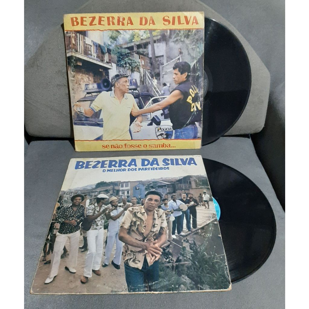 Lp Bezerra da Silva Kit c/2 - Se nao Fosse o Samba + O Melhor dos Partideiros