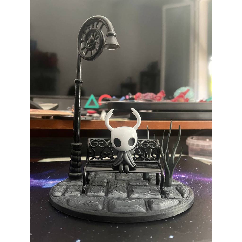 Diorama Hollow Knight Figura Colecionável Decoração Geek