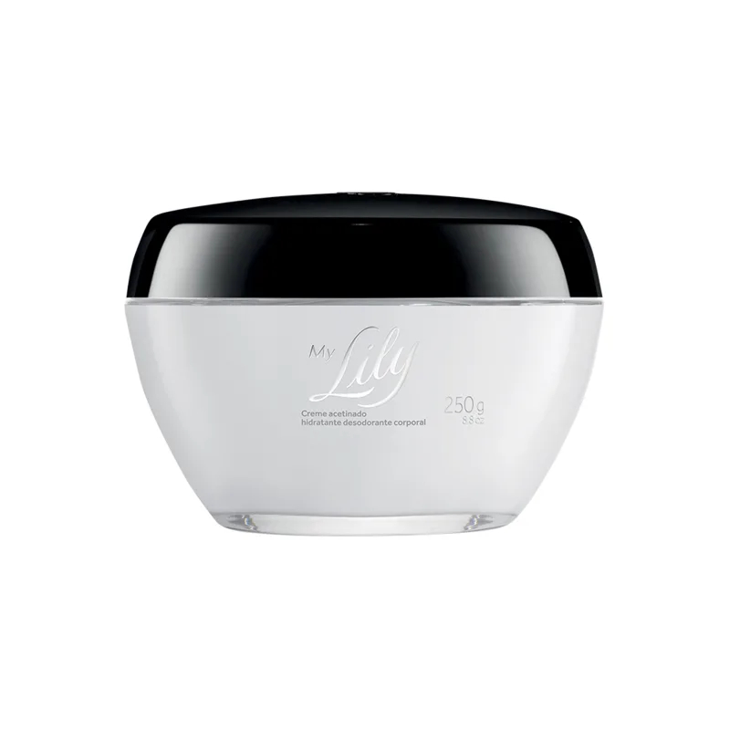 Creme Acetinado My Lily Hidratante Corporal 250g - O BOTICARIO (RARIDADE)(LEIA DESCRIÇÃO)