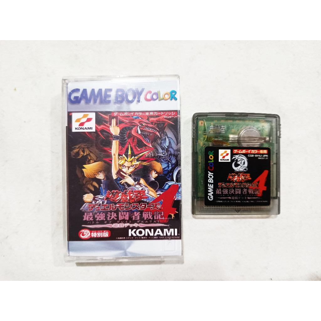 Yu-gi-oh! Duel Monsters 4 Yugi Deck Game Boy Color Gbc Jp