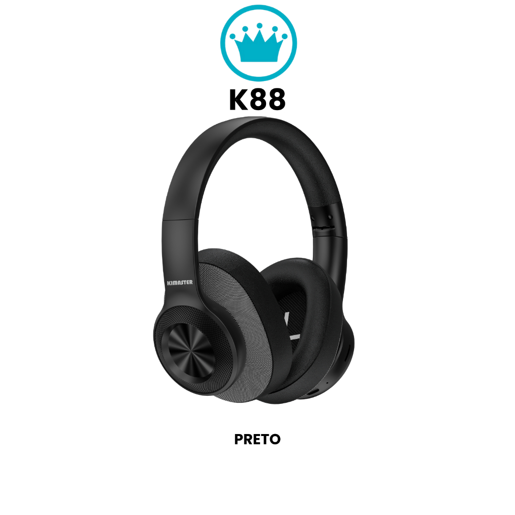 Fone de Ouvido Headset Sem Fio Bluetooth Microfone K88 BassXtreme KIMASTER Subwoofer Academia em Oferta na Shopee