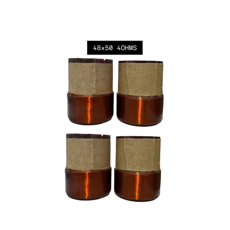 4 Bobinas compatível com Sub. Pioneer TS-W309/310/311 4ohm