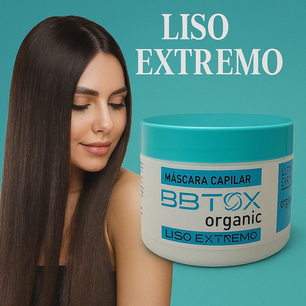 Máscara Capilar BBTOX Organic – Liso Extremo em Oferta na Shopee