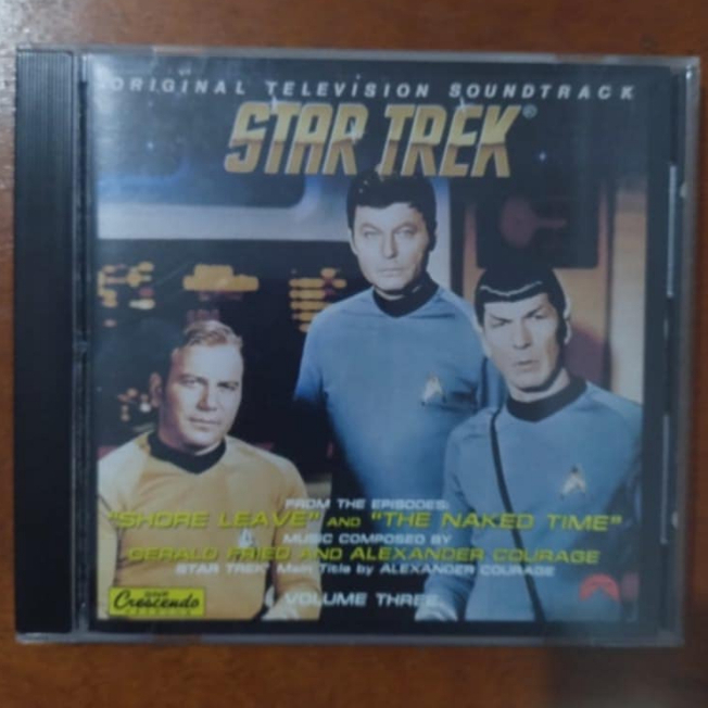 CD Star Trek Volume Three Original Television Soundtrack (Jornada Nas Estrelas)