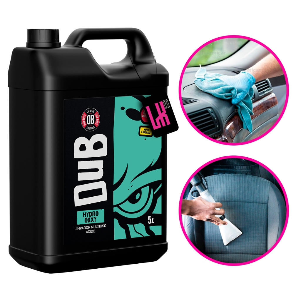 Hydro Oxxy 5l Dub Boyz Limpador Acido Apc Multiuso Tira Mancha Odor Higienizacao