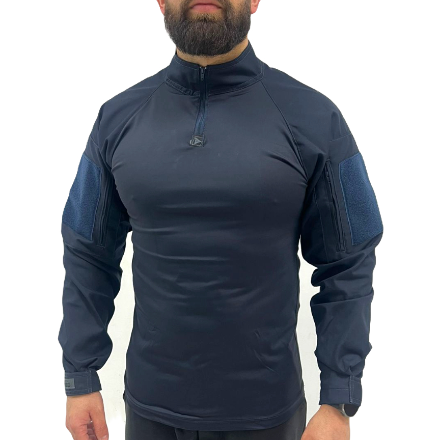 COMBAT SHIRT - PRETA - AZUL