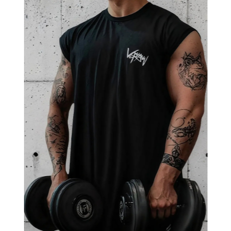 Camiseta Regata Oversized Academia Treino Bodybuilder Camisa Estilosa Estilosa Machão Dia-a-Dia