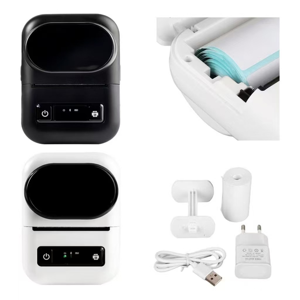 Mini Etiqueta Termica Impressora Portatil Bluetooth 58mm — imagem 2 de 2