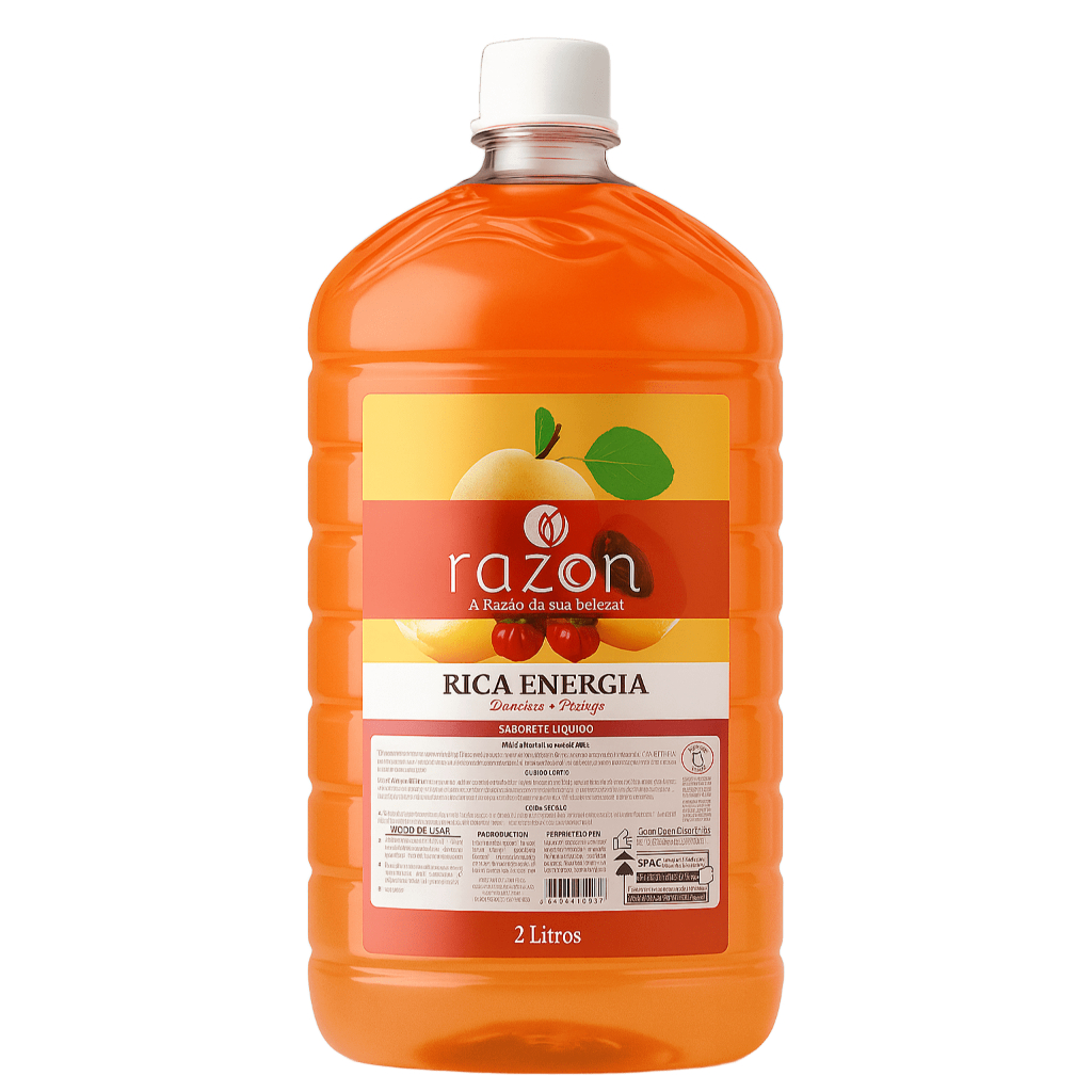 Sabonete Liquido Mãos e Corporal ph Neutro de Damasco com Pitanga Hidratante - Razon Cosmeticos