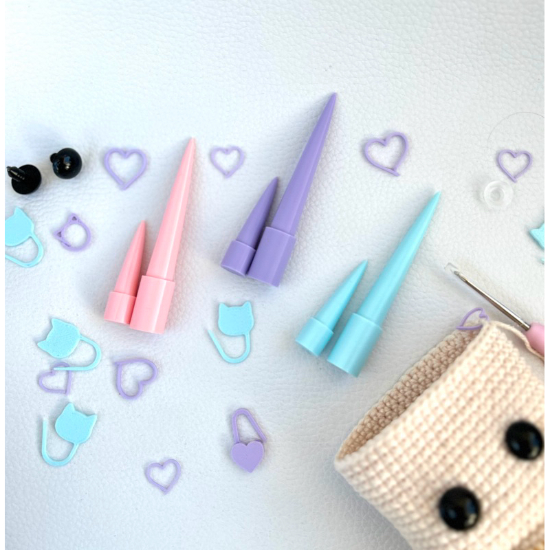 Abridor de Pontos para Amigurumi e Crochê Ferramenta para artesã abre ponto