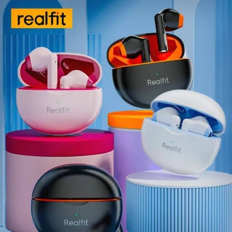 Fone de Ouvido Bluetooth 5.3 Sem Fio - Realfit F2 Original