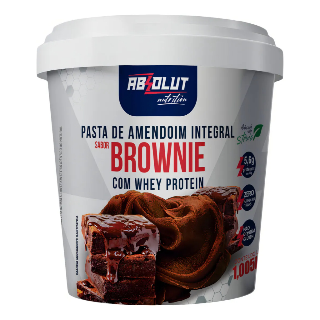 Pasta De Amendoim Integral 1,005kg Sabor - Absolut