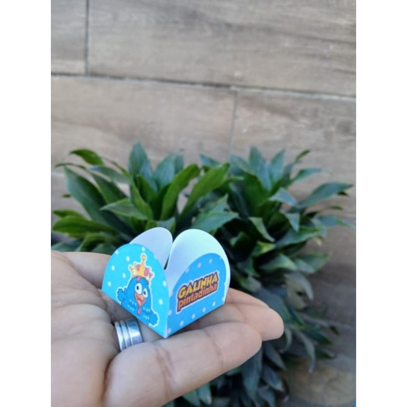 FORMINHAS PARA DOCINHOS GALINHA PINTADINHA LEMBRANCINHA FESTA ANIVERSÁRIO PERSONALIZADO