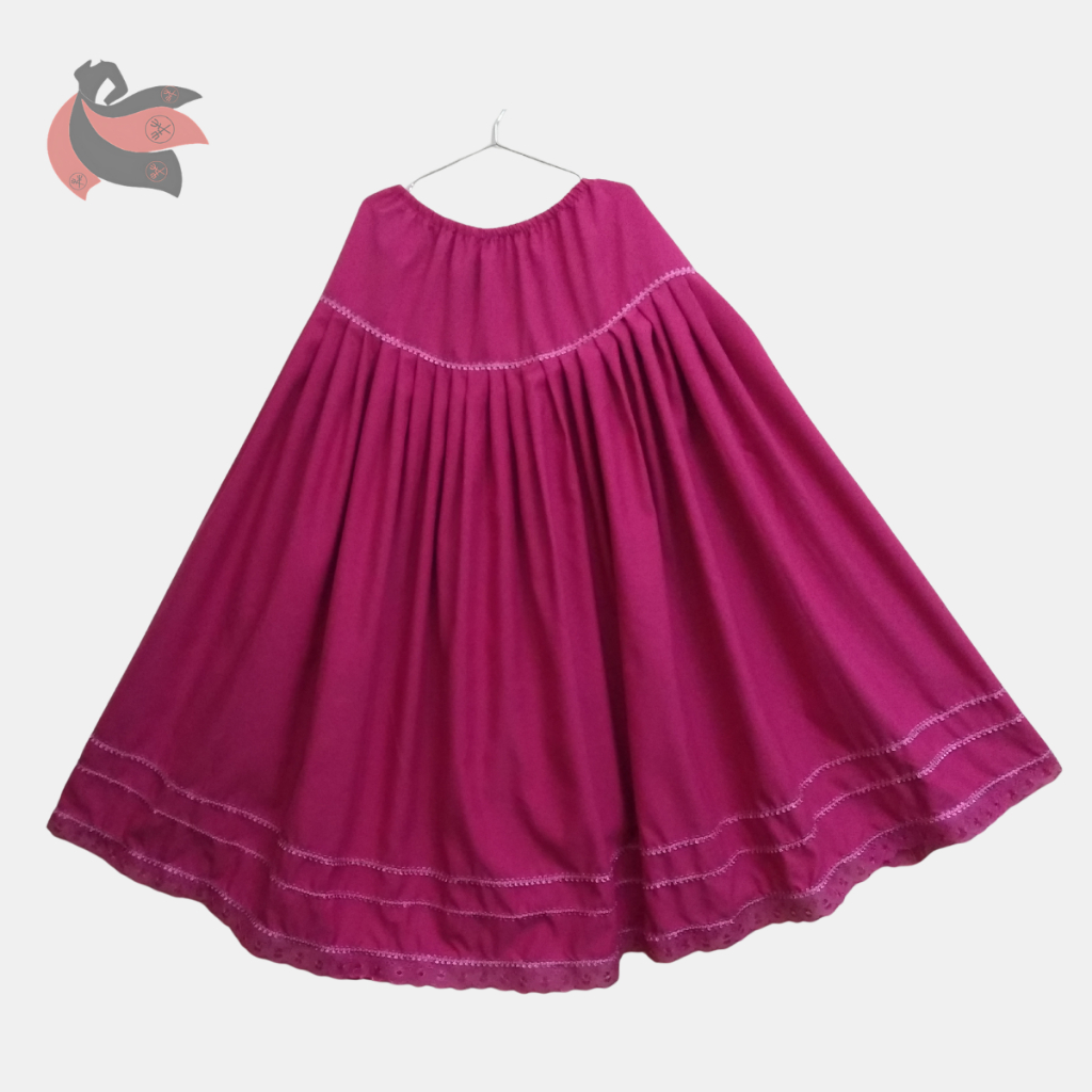Saia Pink Umbanda Cancomblé