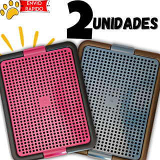 2 unidades Sanitário Pet Banheiro Higiênico Canino com trava em Oferta na Shopee