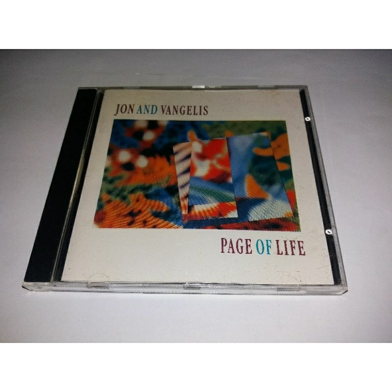Cd - Jon Anderson and Vangelis - Page of Life - 1991 - Yes