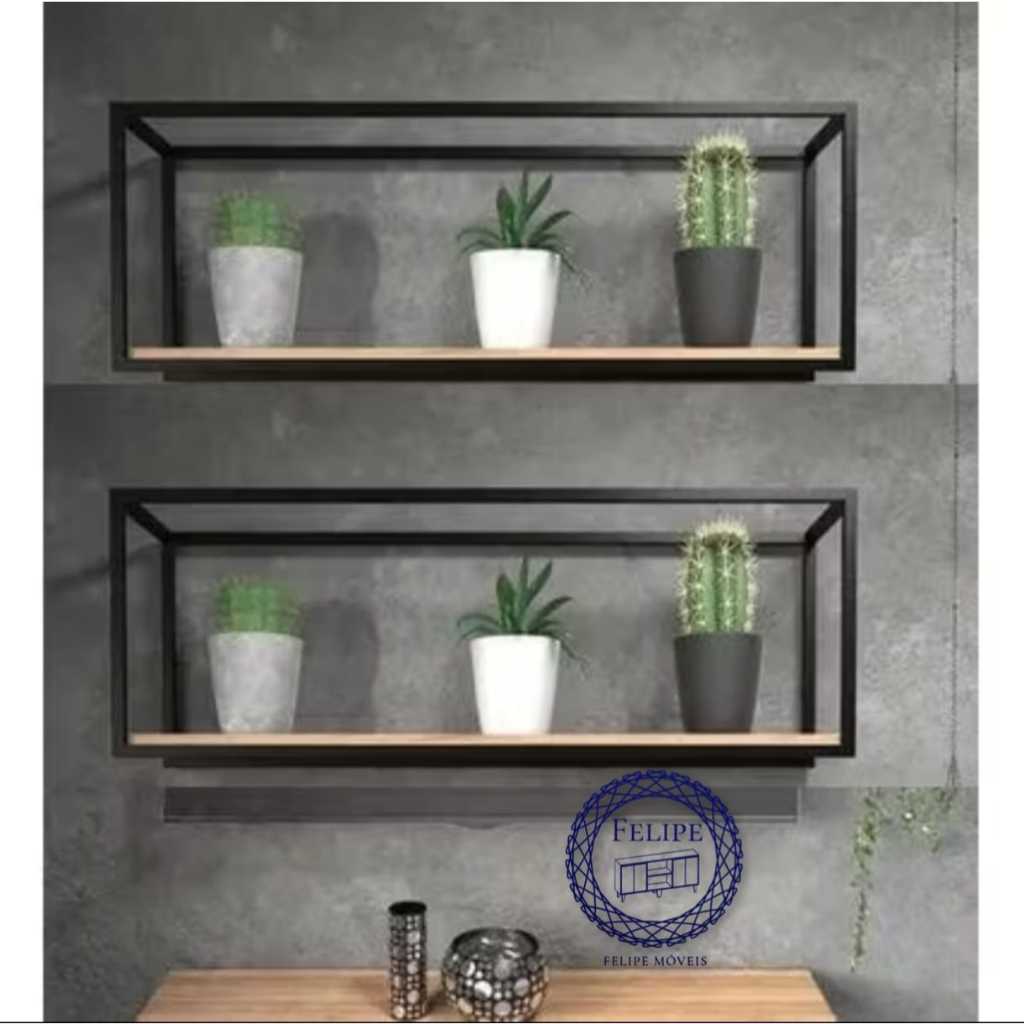 KIT DE NICHO INDUSTRIAL PARA COZINHA,ESCRITÓRIO,SALA,BANHEIRO,QUARTO,AREA DE LAZER PARA DIVERSOS AMBIENTES