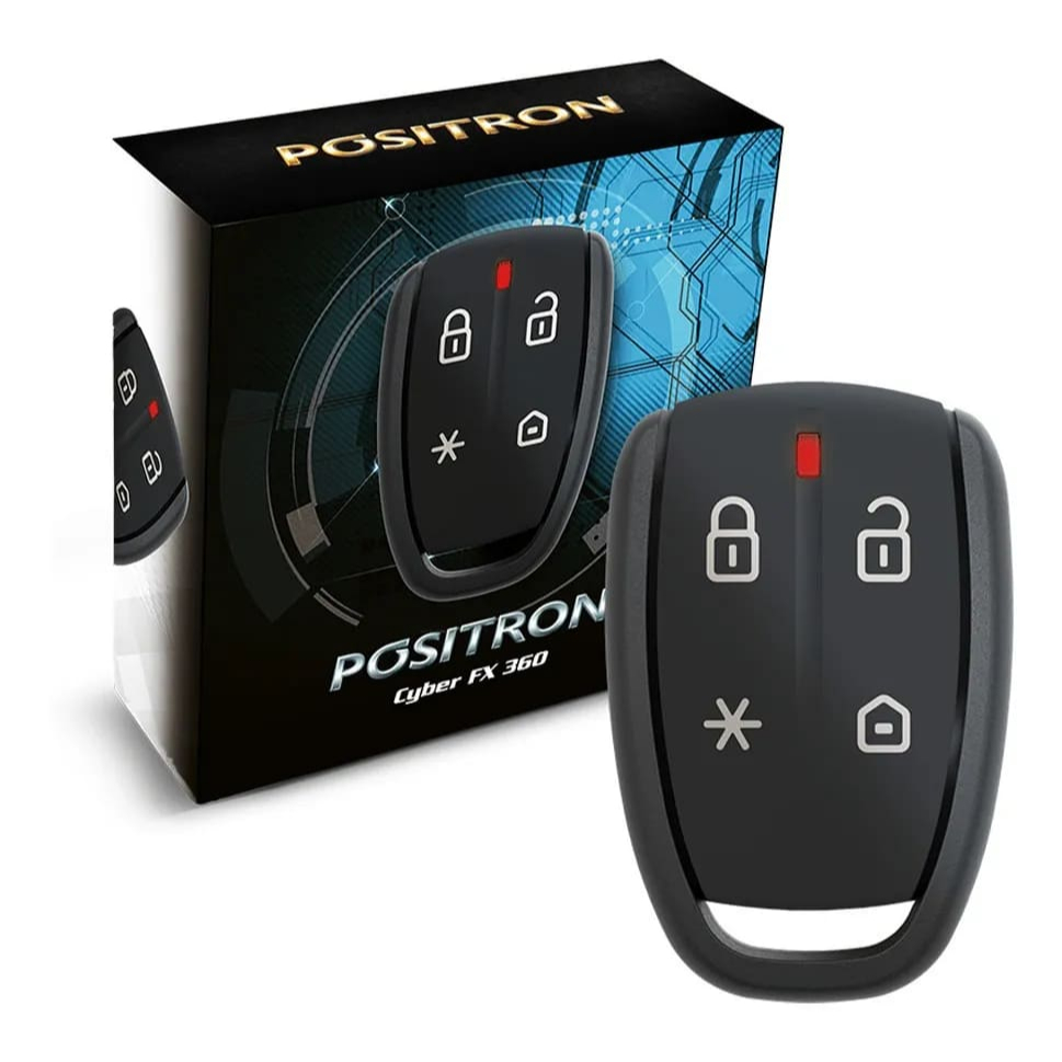 Alarme Automotivo Positron Cyber FX360 Universal Carros Presença