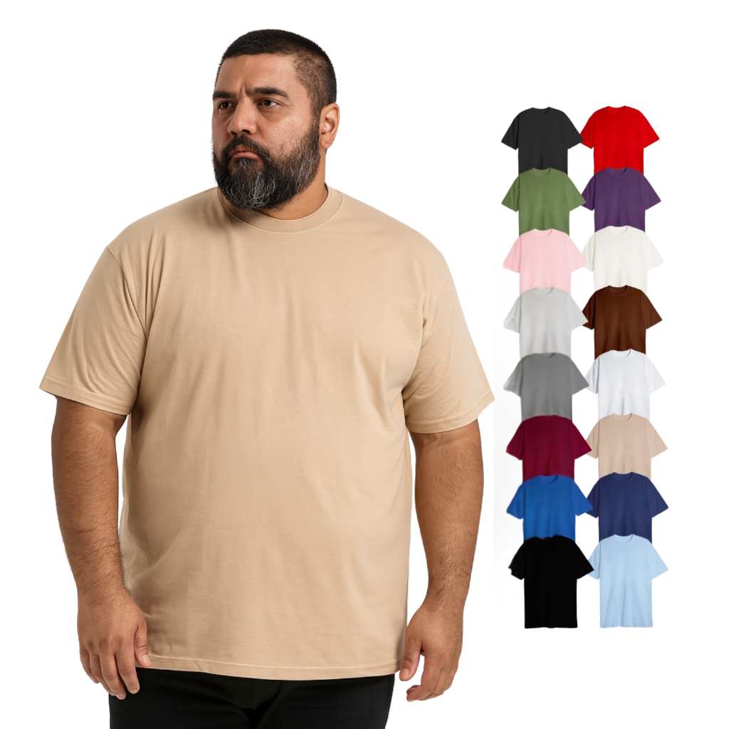 Camiseta Oversized Plus Size Streetwear