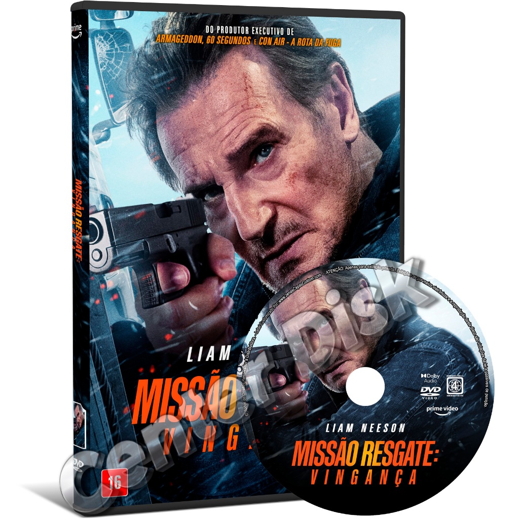 DVD Missão Resgate: Vingança (2025)