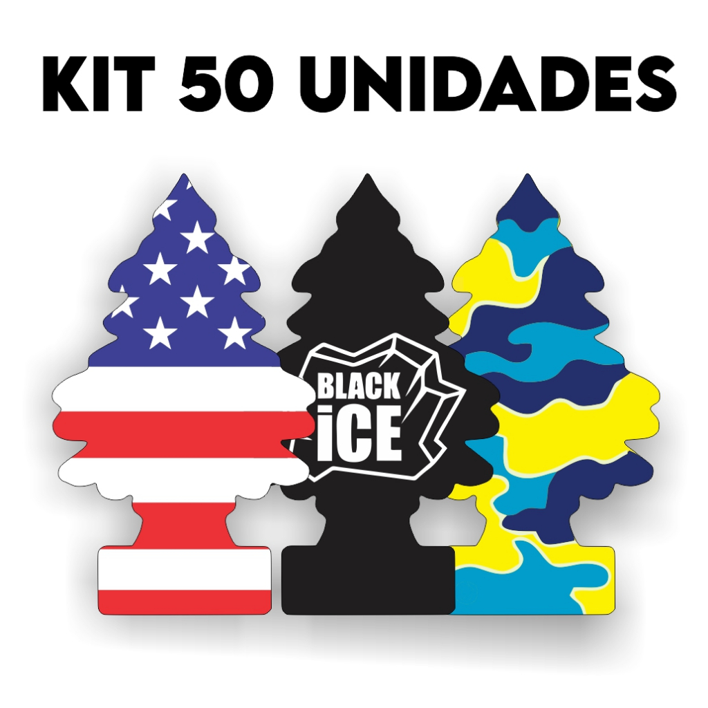 Kit 50 Cheirinho de carro Aromatizador Cheirinho Para Carro Pinheiro Sortidos em Oferta na Shopee