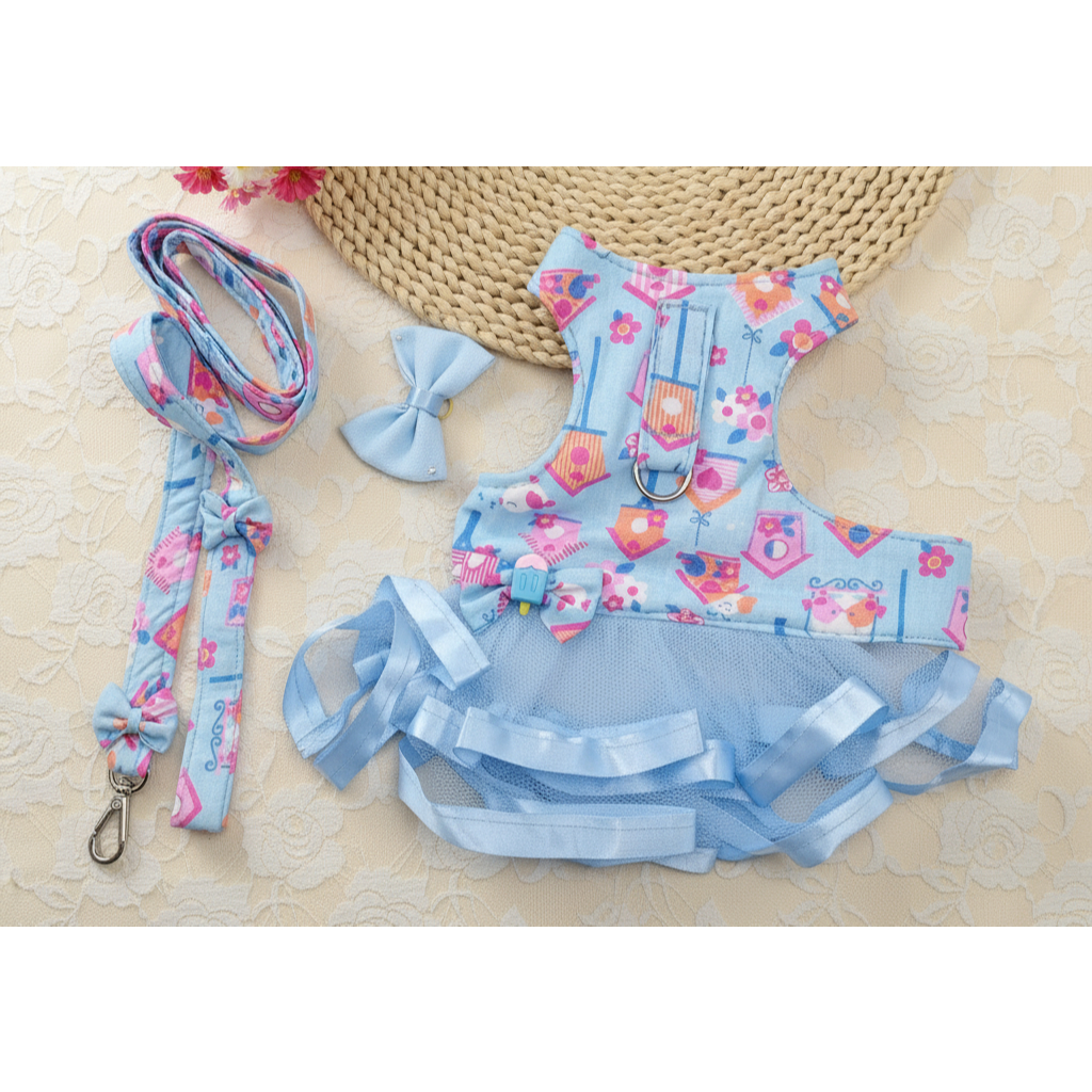 KIT Conjunto Peitoral luxo Personalizado para Cachorro + Guia e Laço - Coleira, roupa personalizada para Cães e gato