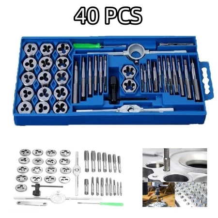 40 Peças Jogo De Tarrachas E Cossineteas Macho E Fêmea em Oferta na Shopee