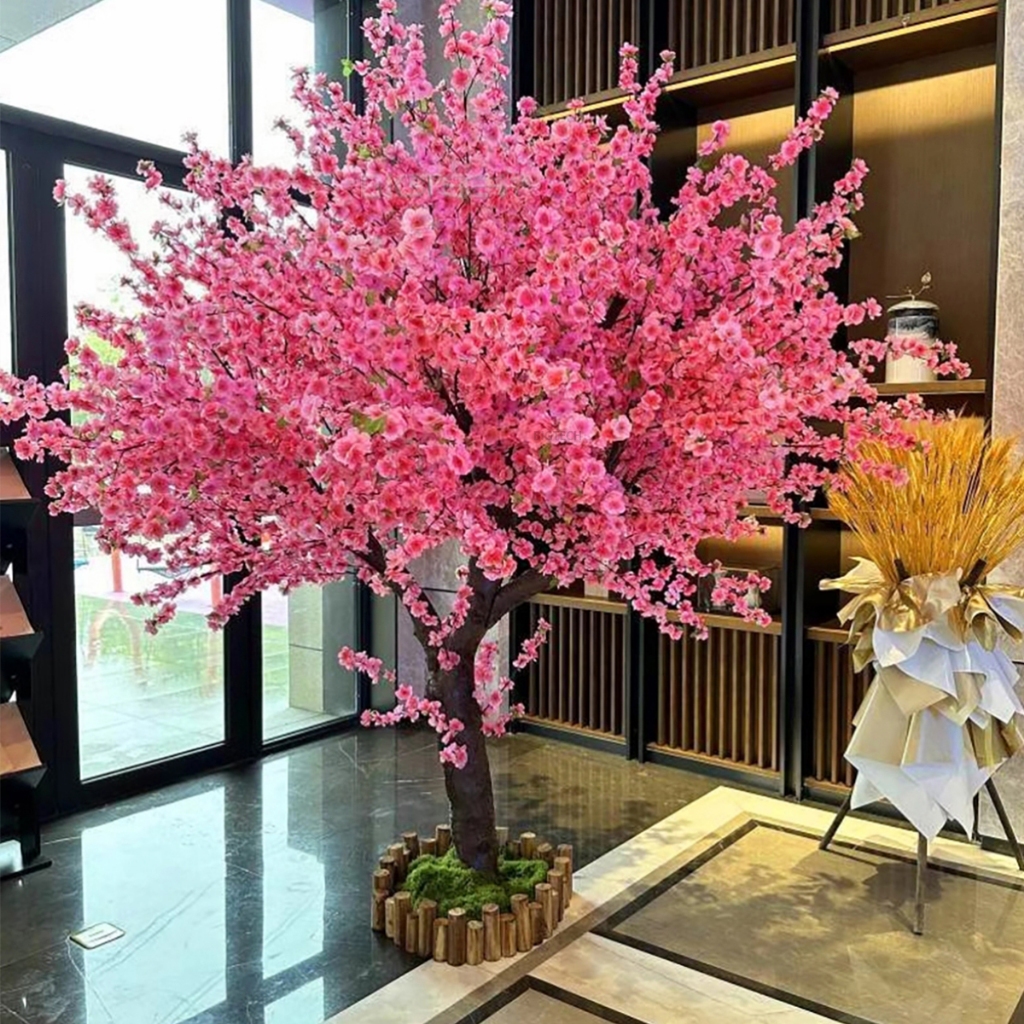 60CM E 120CM 10Unidades 400 Flores Buquê De Cerejeira Artificial Flor Para Decoração em Oferta na Shopee