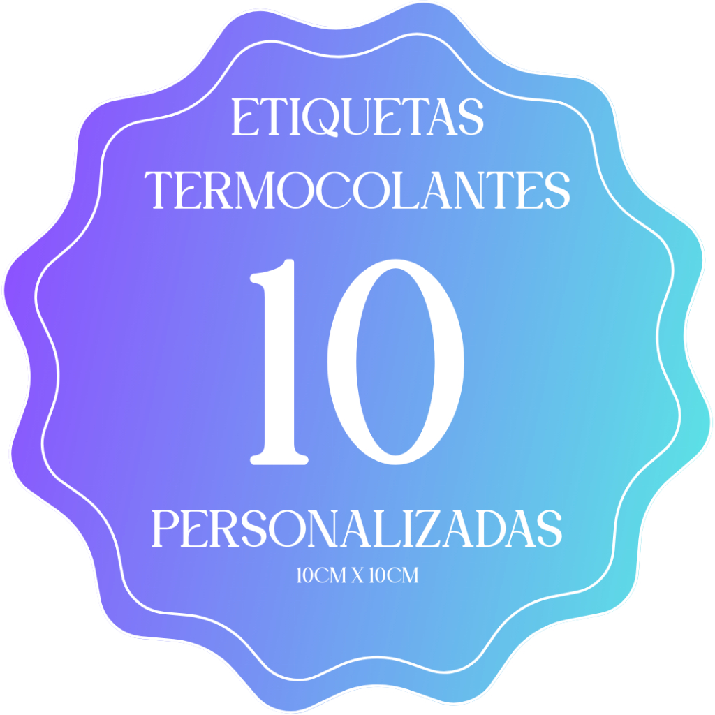 Kit Etiquetas Termocolantes com Logotipo Personalizado Profissional e Durável DTF 10/20/30/50 Unidades Para Camisetas