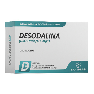 Desodalina 600mg 60 cápsulas - Sanibras em Oferta na Shopee