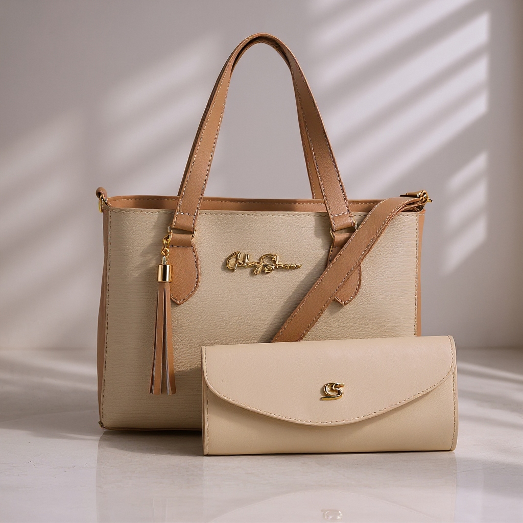 Kit bolsa + NECESSERIE GS Tradicional Moderna Transversal Feminina em Oferta na Shopee