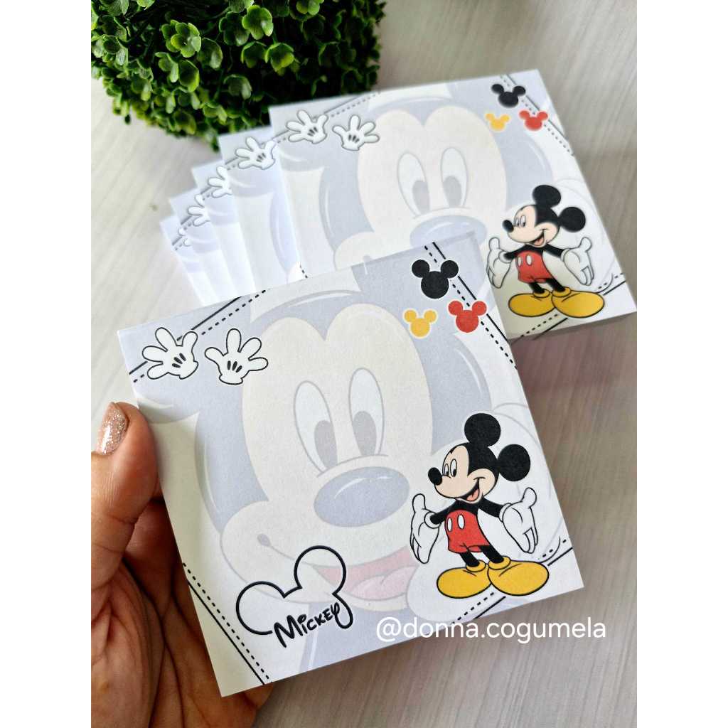 BLOCOS DE ANOTAÇÕES - 50 FOLHAS DECORADAS -  BLOQUINHOS DE ANOTAÇÕES FOFOS - PAPELARIA FOFA em Oferta na Shopee