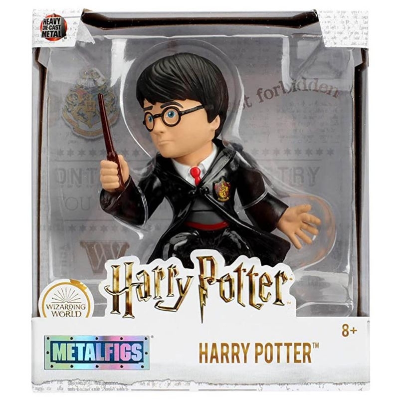 Boneco Action Figure Harry Potter Metalfigs Diecast Jada 10 Cm Novo Lacrado Estátua Edição Especial