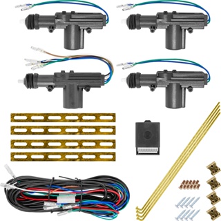 Kit de Trava Elétrica Automotiva para Carros de 4 Portas Universal em Oferta na Shopee