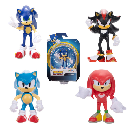 Bonecos Turma do Sonic The Hedgehog 6cm Articulados - Sunny brinquedos