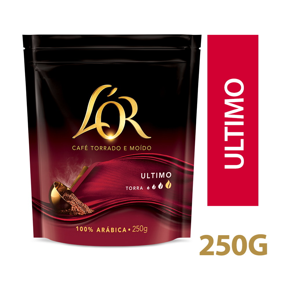 Café Torrado e Moído L'OR Ultimo 250g
