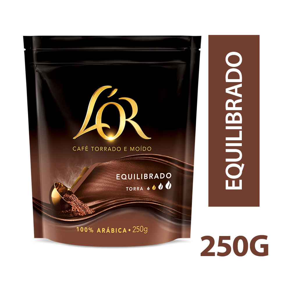 Café Torrado e Moído L'OR Equilibrado 250g