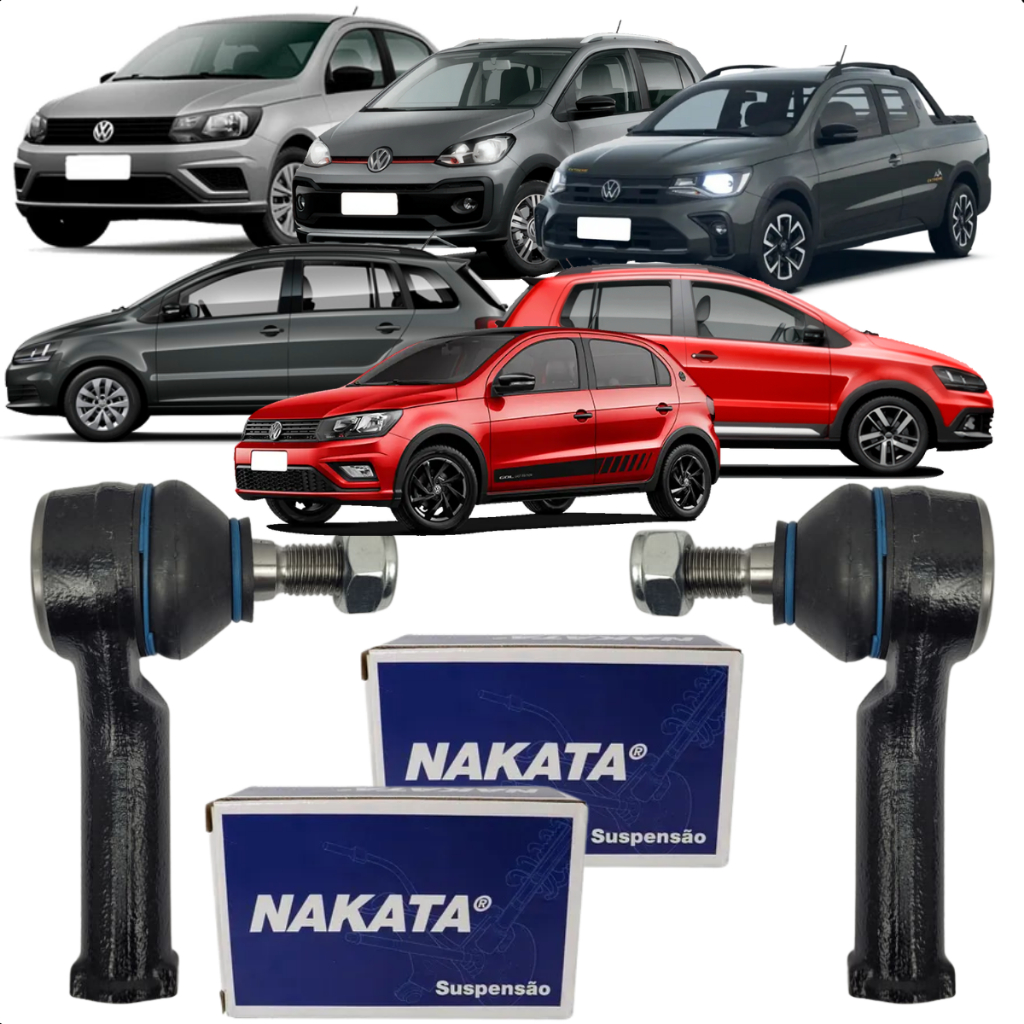 Par Terminal Direção Nakata Golf Gol Fox A1 A3 Crossfox Polo em Oferta na Shopee