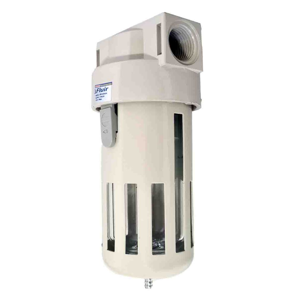 Filtro Regulador De Ar Fluir 1/2 Copo C/ Proteção Para Compressores 3489