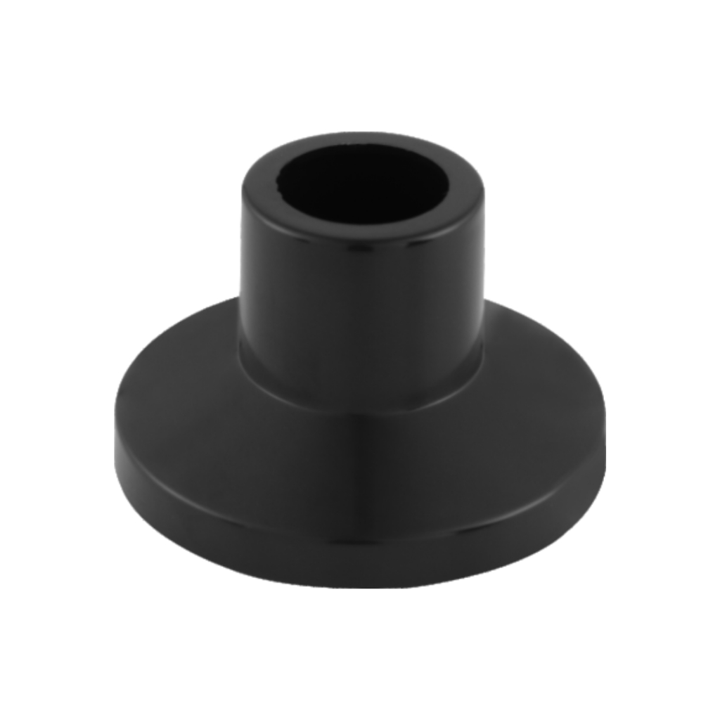 Canopla Registro 3/4 Abs  Padrao Deca  Acabamento Brilhante Cor Preto