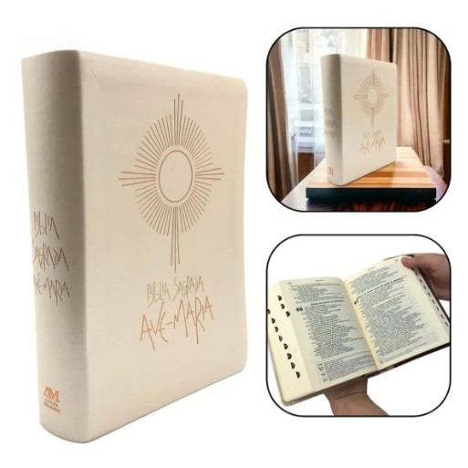 Bíblia Sagrada Ave Maria Capa Eucaristia