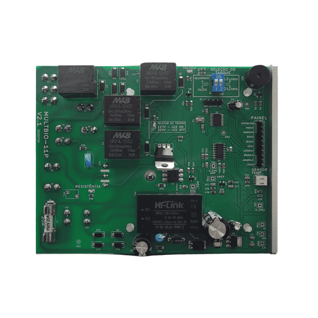 Placa Comando Autoclave Bioclave 12/21 Litros 11 Pinos Gnatus Saevo Dabi D700