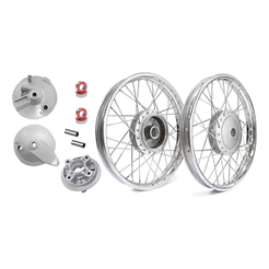 Par Aro Roda Raio 4mm Ybr 125 / Factor Tambor + Flange