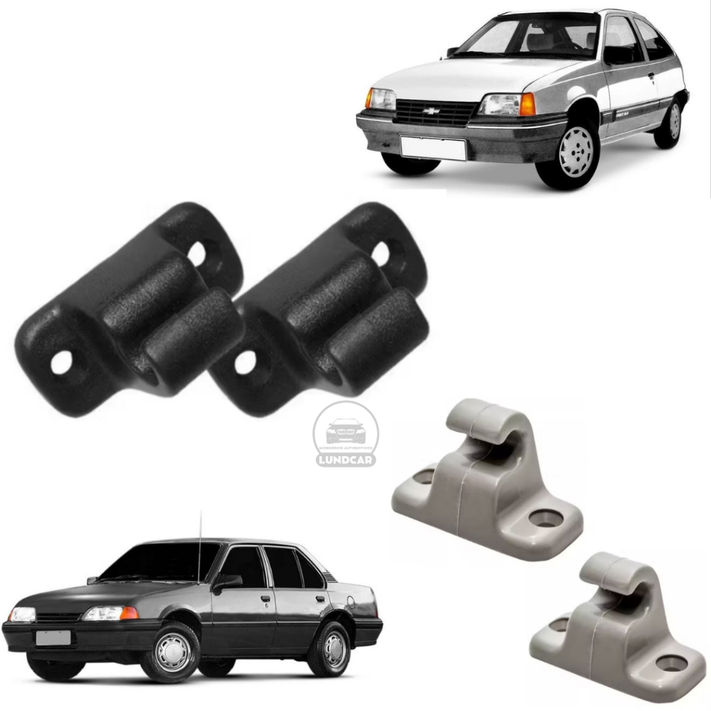 Par Suporte Quebra Sol Kadett Chevette Omega Monza D20 em Oferta na Shopee