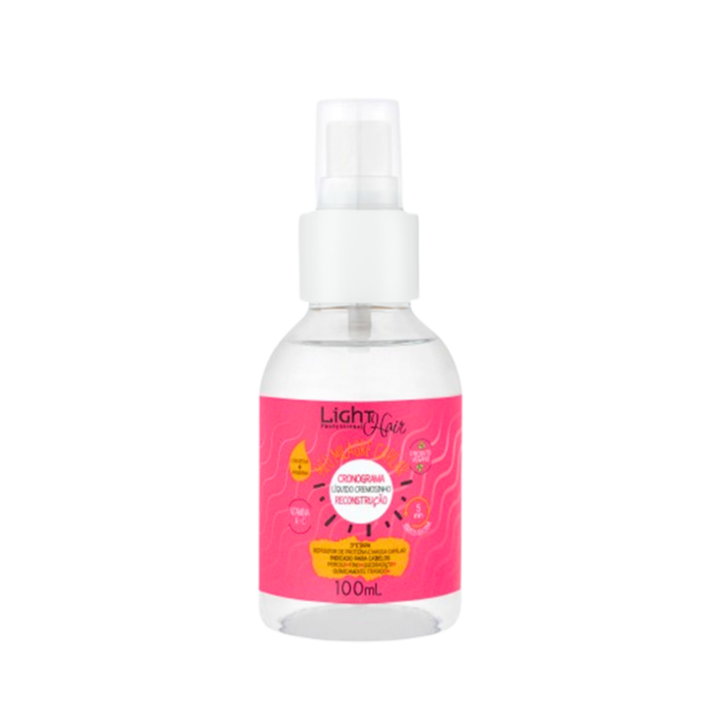 Cronograma Capilar Reconstrução Capilar Meu Milagre 100ml Light Hair – Força e Fios Restaurados