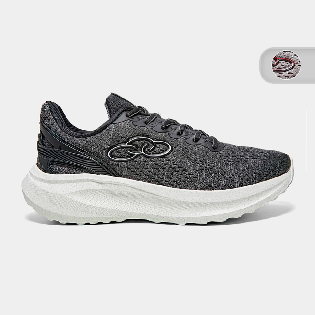 Tenis Masculino Caminhada Triunfo 3 Olympikus 314 em Oferta na Shopee