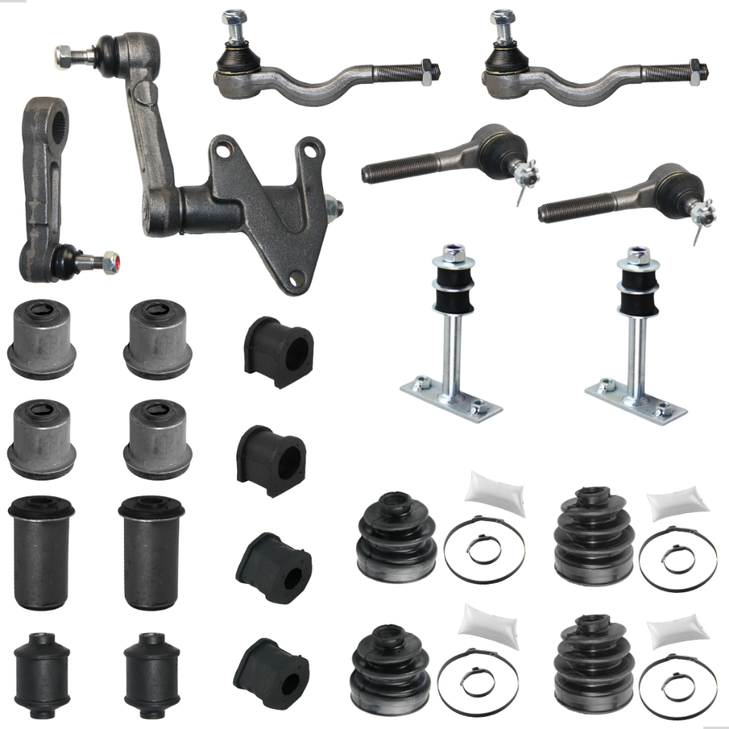 Kit Suspensão Braço Terminal Bucha Bieleta Coifa L200 2.5 8V Sport Outdoor 2003 a 2012