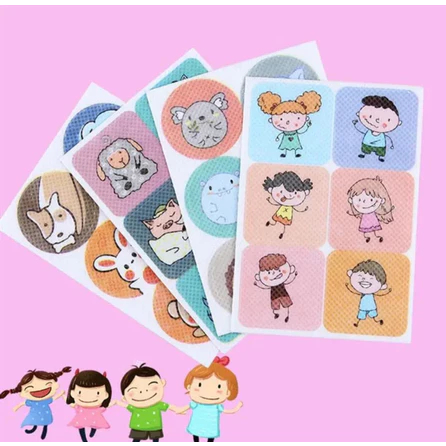 Kit 120 Adesivos Repelente Citronela Carinha Bebe 20 Cartelas Infantil Alergia Verão e Inverno